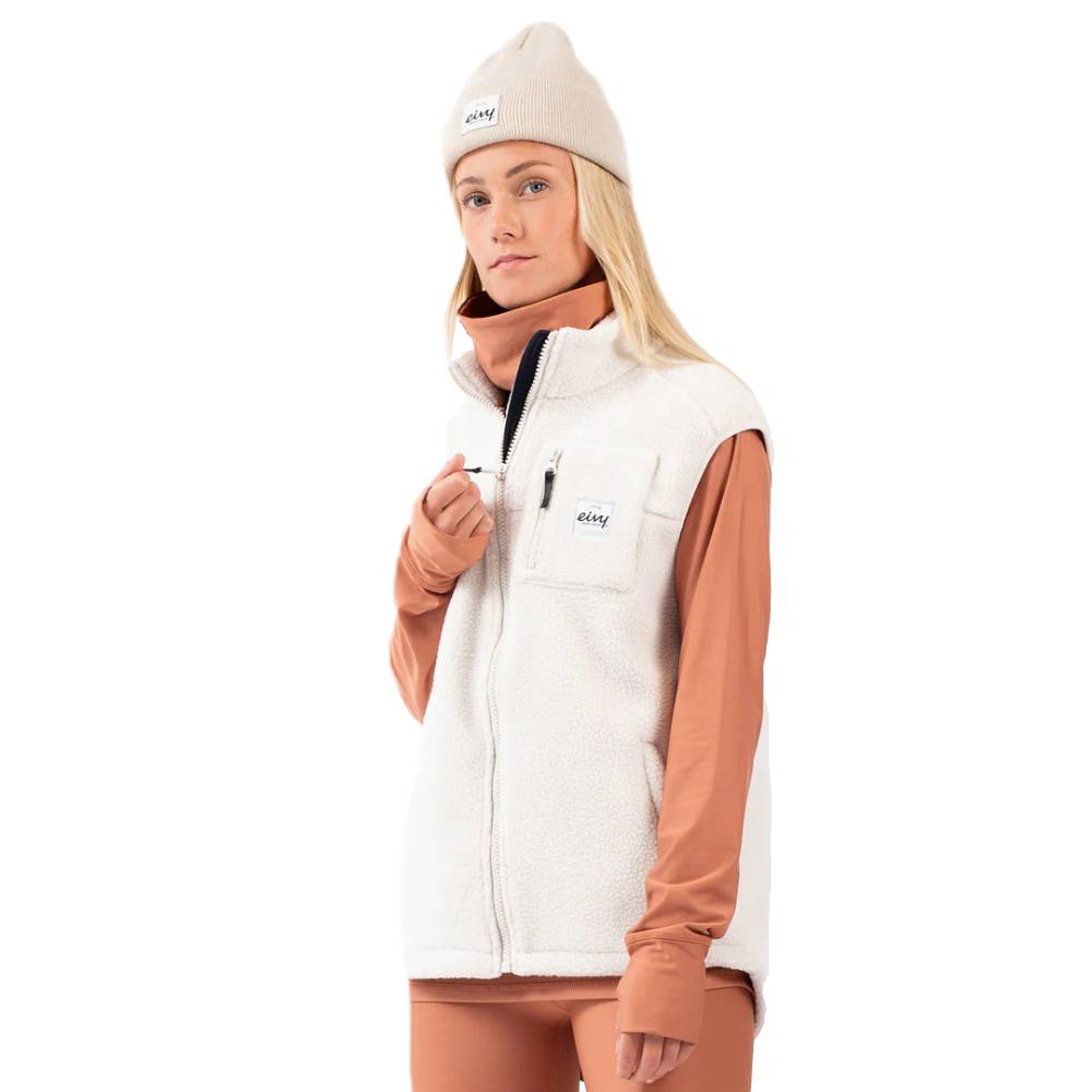 Eivy Lumberjackie Womens Sherpa Vest 2024 faded Cloud