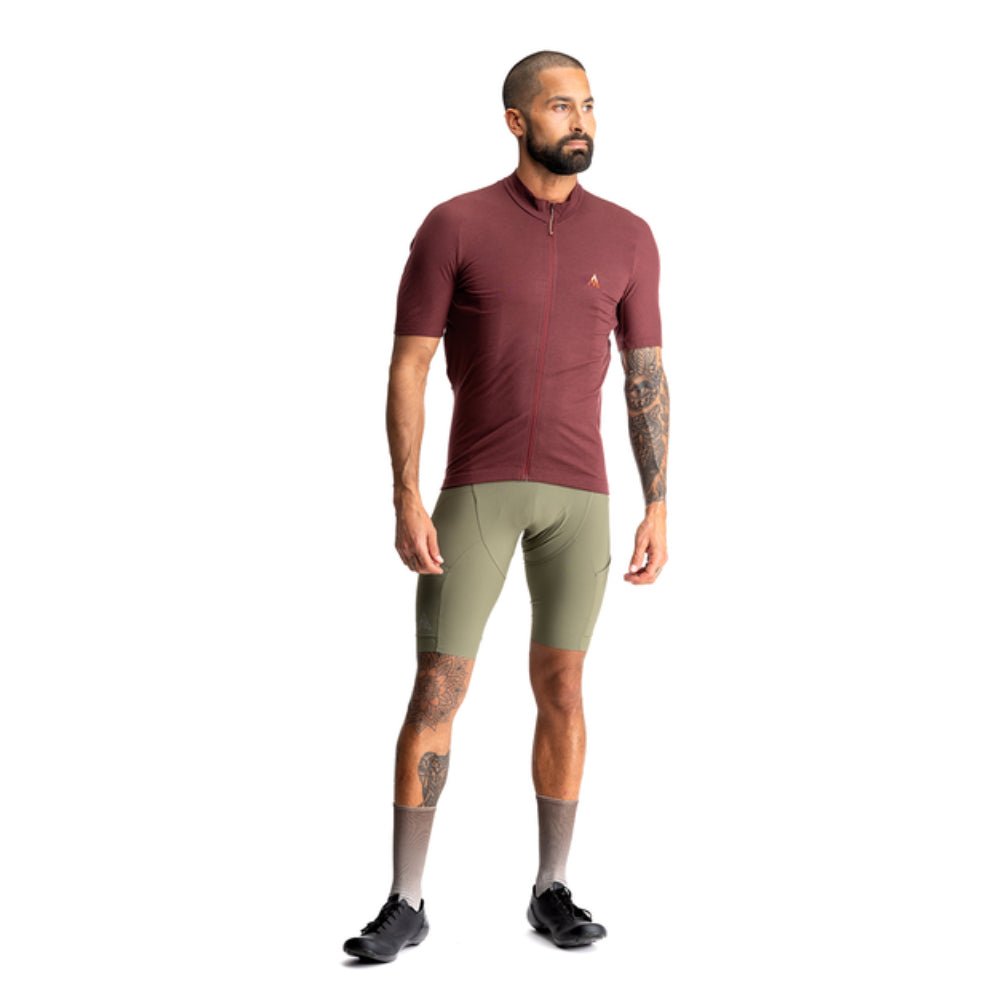 7Mesh Ashlu Merino Mens Jersey - Skiis & Biikes