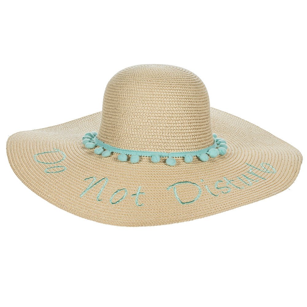 Abbott Do Not Disturb Womens Sun Hat - Skiis & Biikes