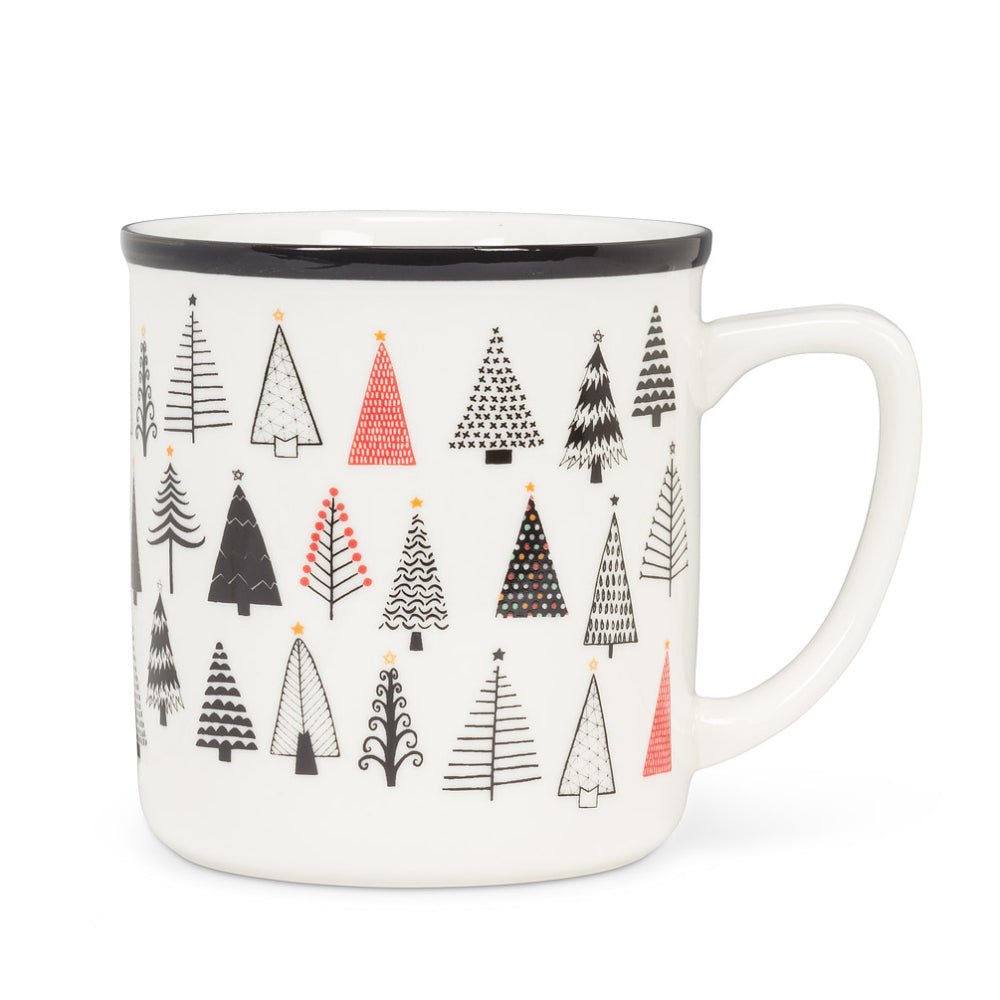 Abbott Urban Trees Mug - Skiis & Biikes