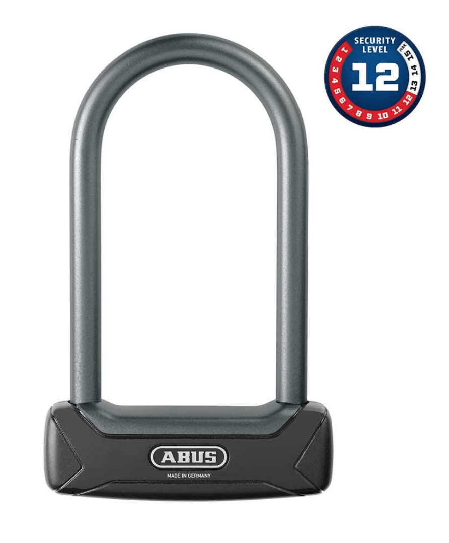 Abus Granit Plus 640 U Lock 12x83x150mm Black - Skiis & Biikes