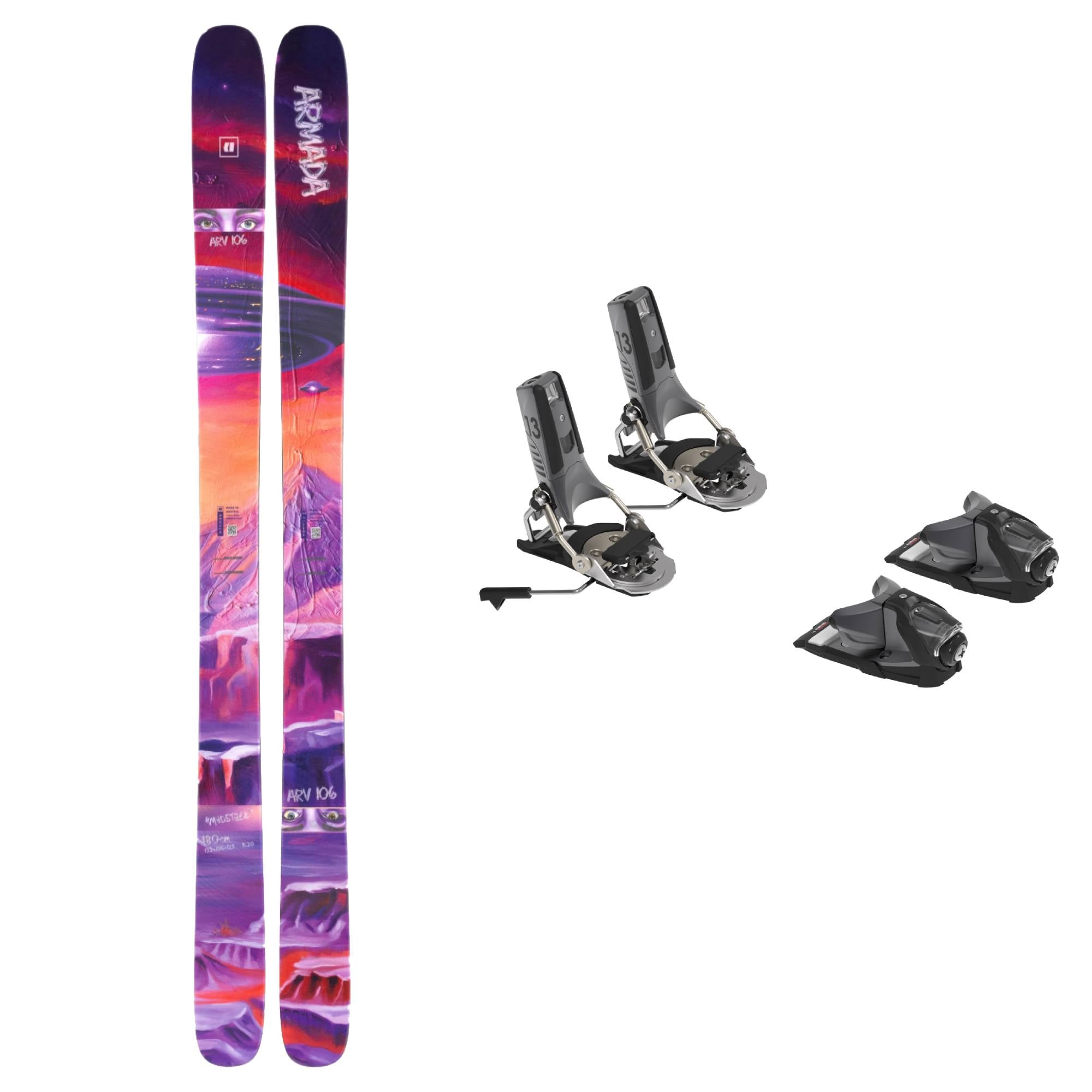 ARV Armada 172cm スキー 106 ARV Armada 106 SkatePro | Skiing Alpine - Skis Tip Twin スキー