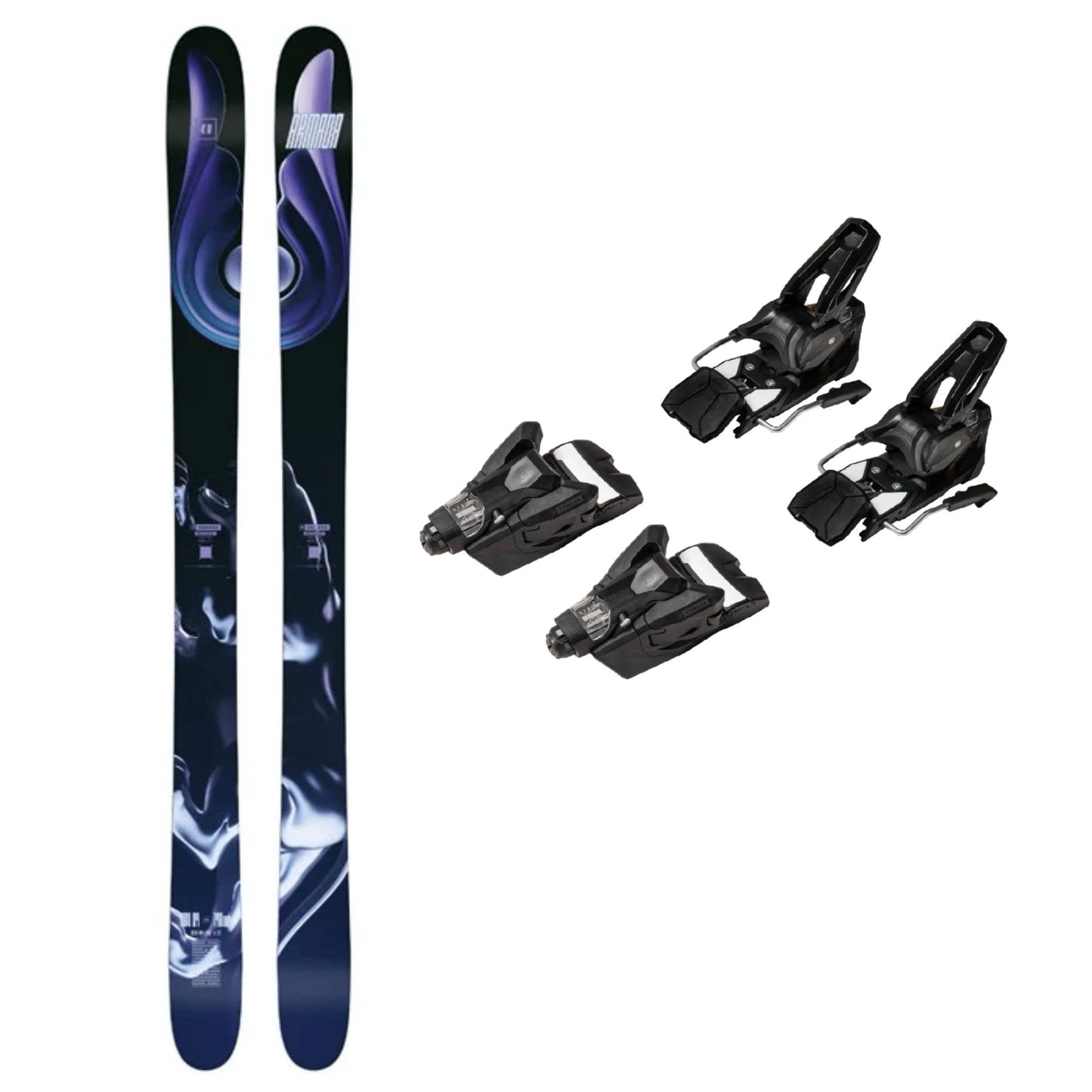 Armada ARV 94 Ski and Armada Strive 14 Bindings 2025 - Skiis & Biikes