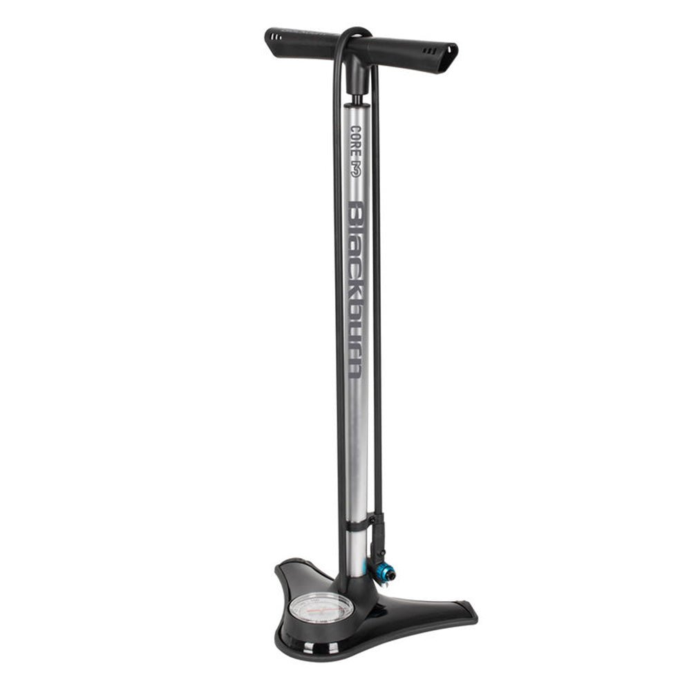 Blackburn Core 3 Floor Pump SIL - Skiis & Biikes