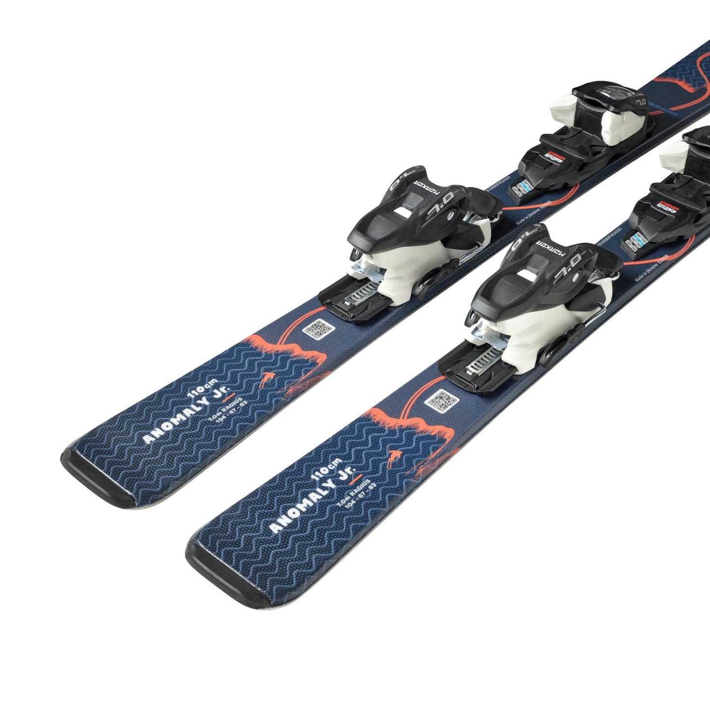 Blizzard Anomaly Junior Ski 100 - 130 Ski + FDT 4.5 Binding 2025 - Skiis & Biikes