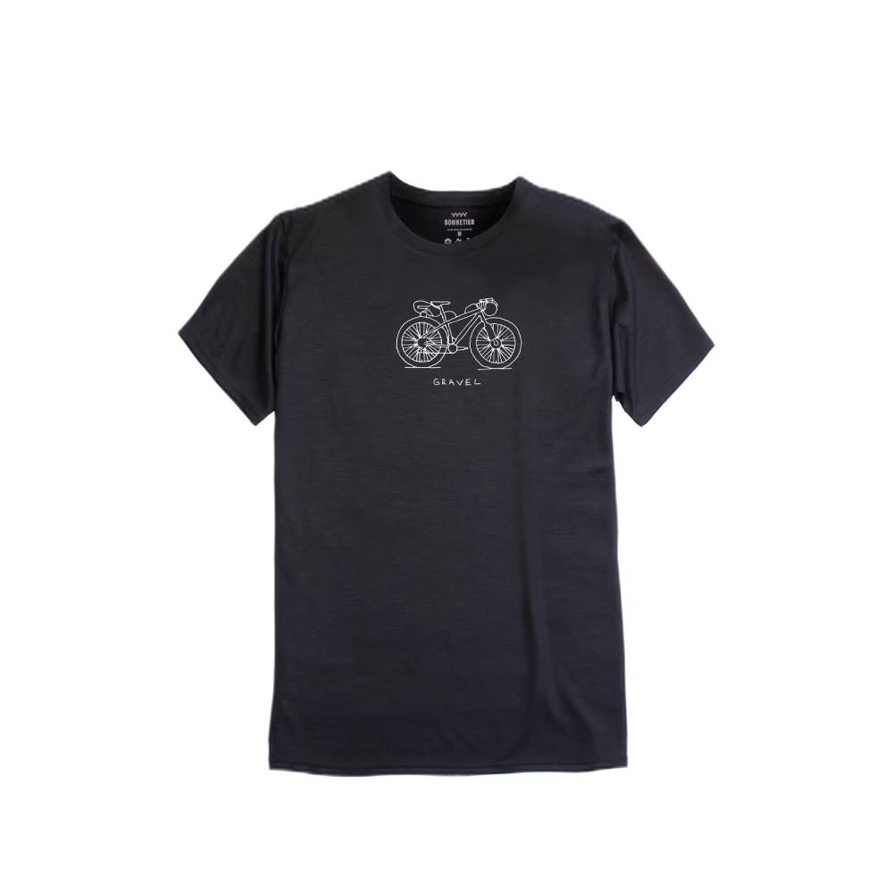 Bonnetier Vinco Gravel Mens Tshirt 2023 - Skiis & Biikes