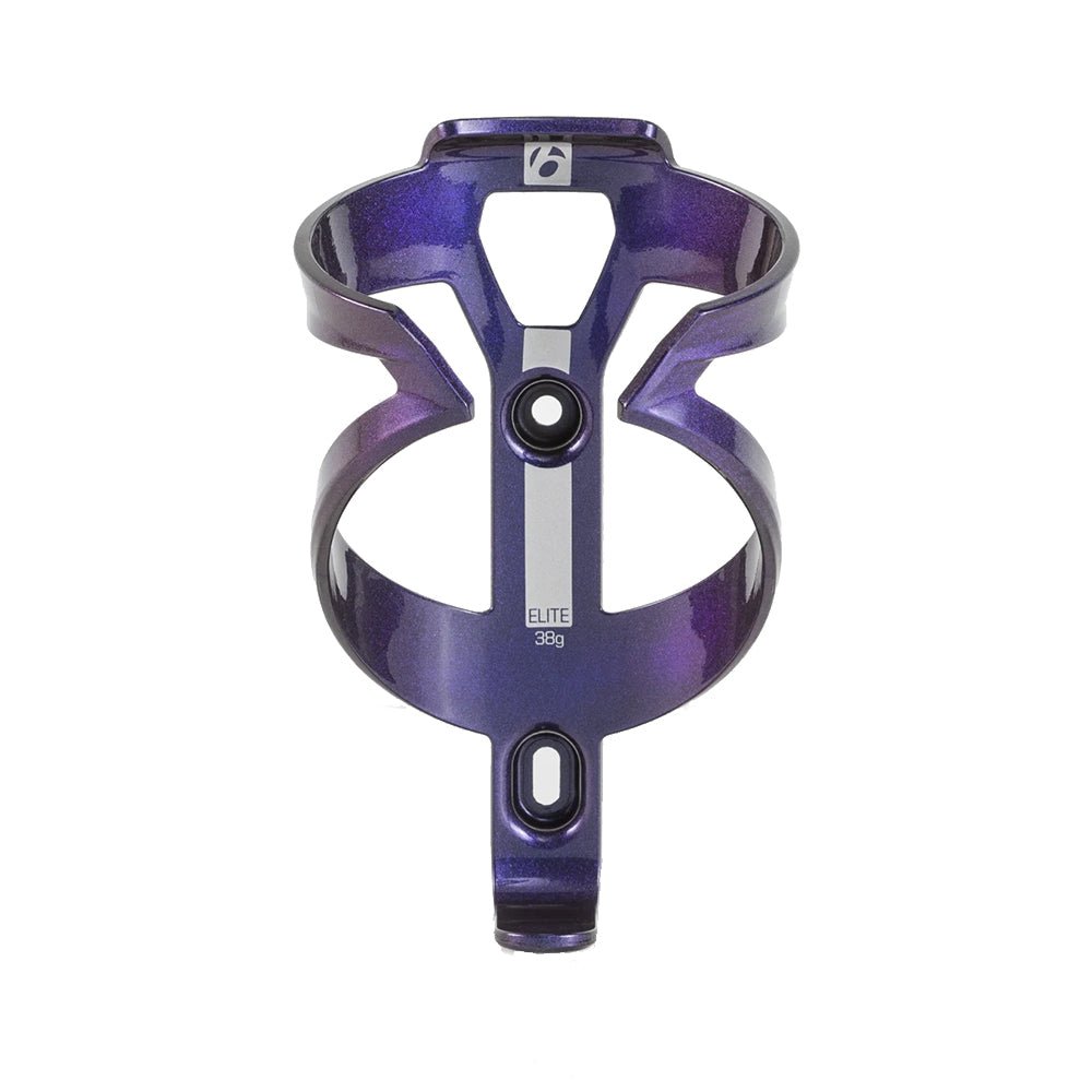 Bontrager Elite Water Bottle Cage, Purple Flip - Skiis & Biikes