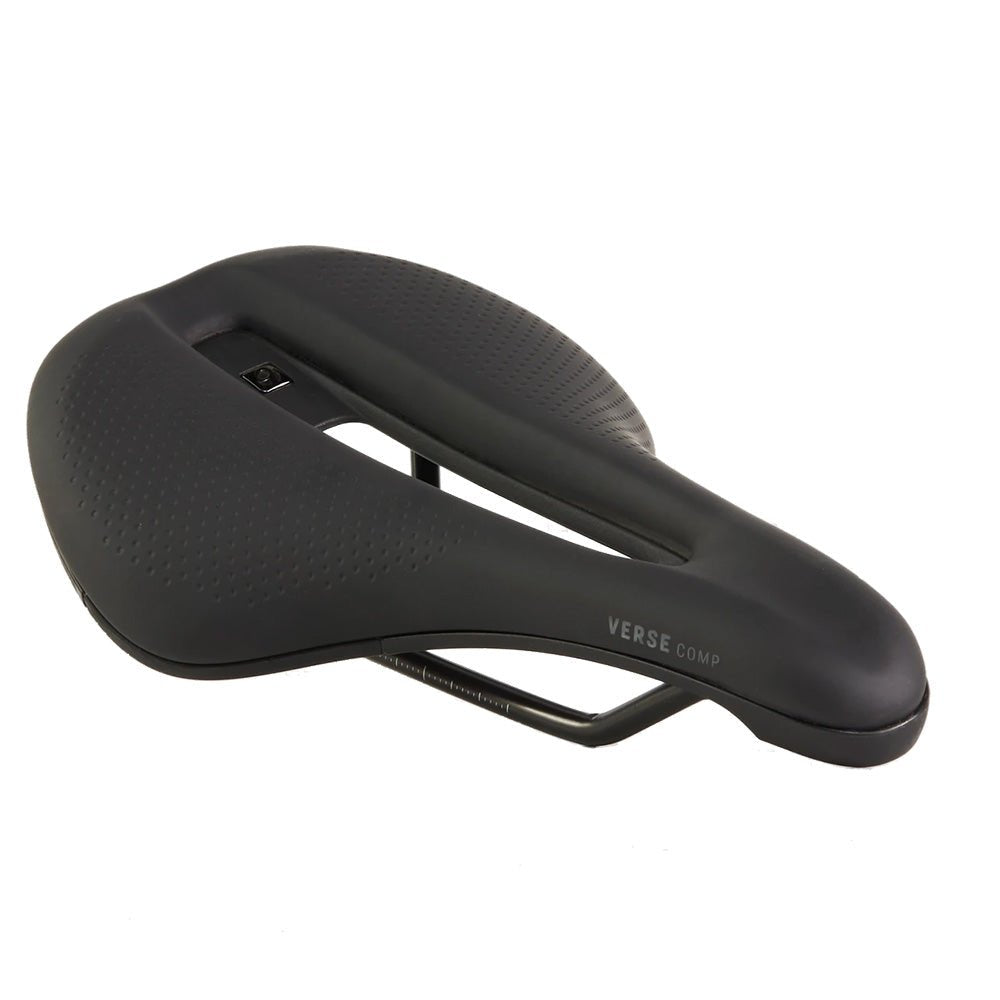 Bontrager Verse Short Comp Bike Saddle Black 250mm x 145mm - Skiis & Biikes