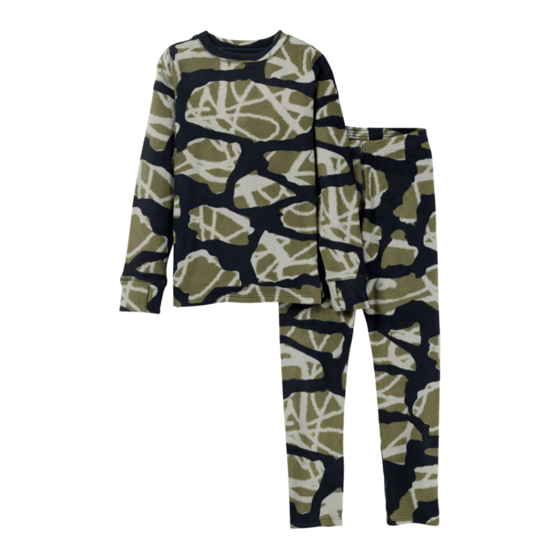 Burton Fleece Kids Base Layer Set 2026 - Skiis & Biikes