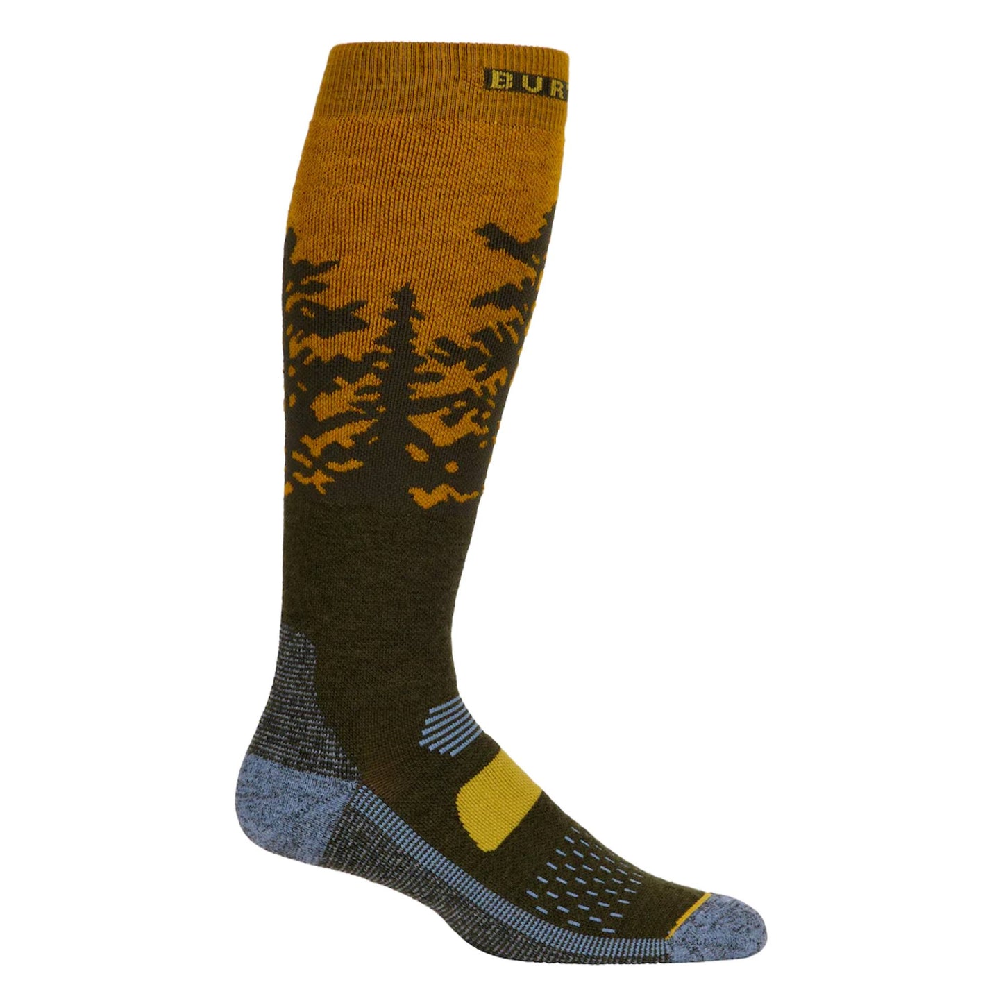 Burton Performance Mens Midweight Sock 2026 - Skiis & Biikes