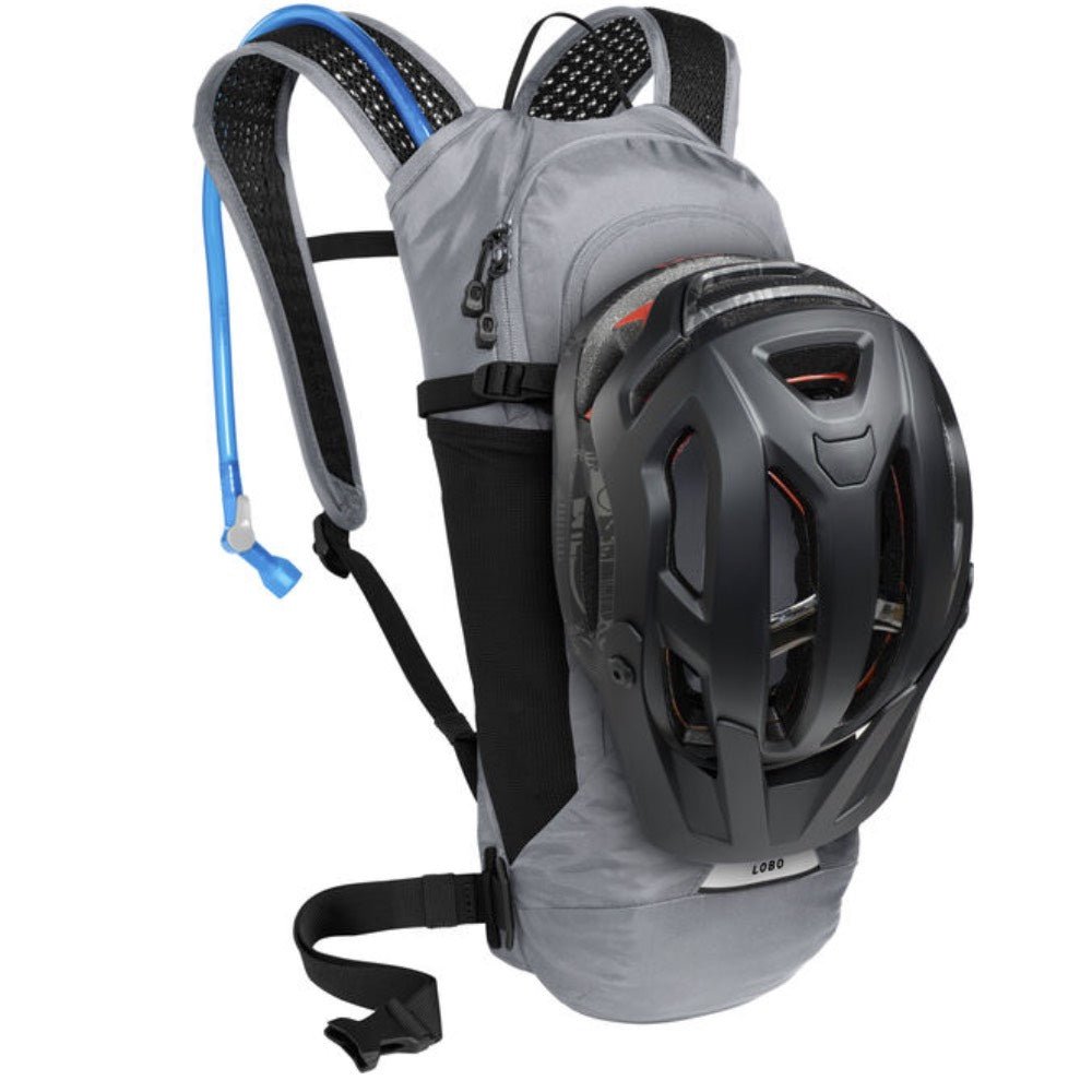 CamelBak Lobo 9 Hydration Pack 70oz Gunmetal Lime - Skiis & Biikes