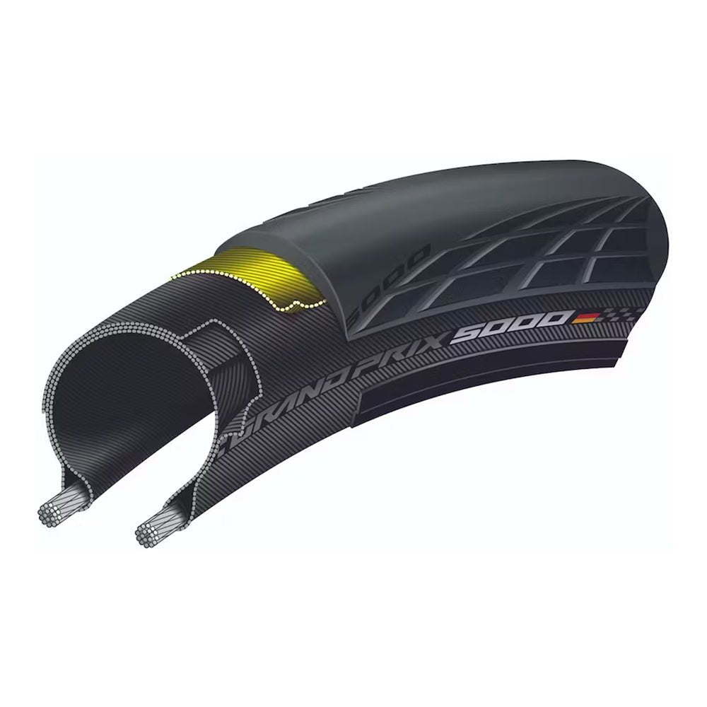 Continental Grand Prix 5000 700 X 32 Blk - Skiis & Biikes