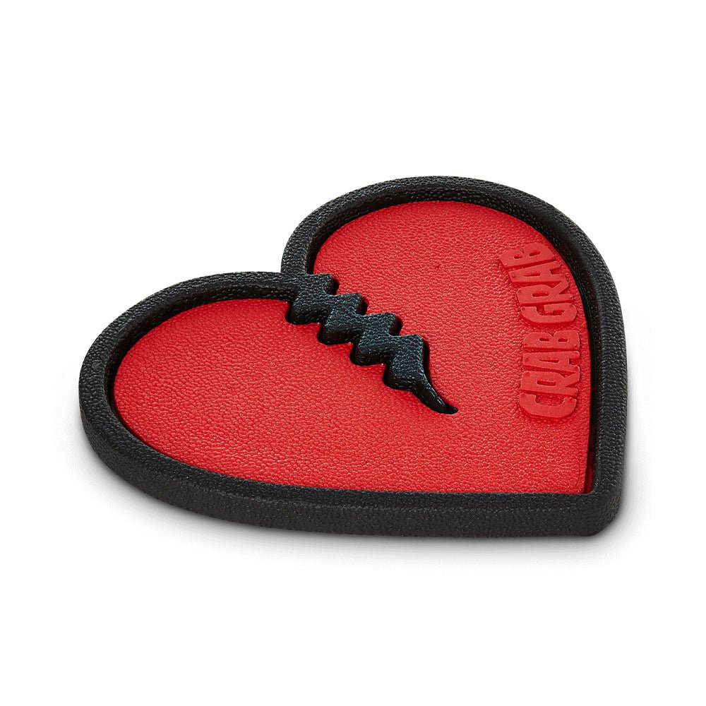 Crab Grab Mega Heart Stomp Pad - Skiis & Biikes
