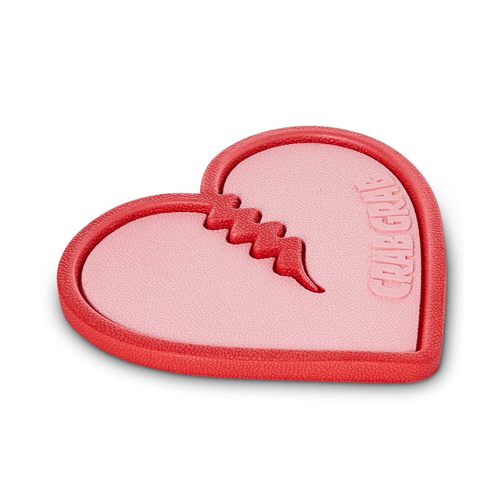Crab Grab Mega Heart Stomp Pad - Skiis & Biikes