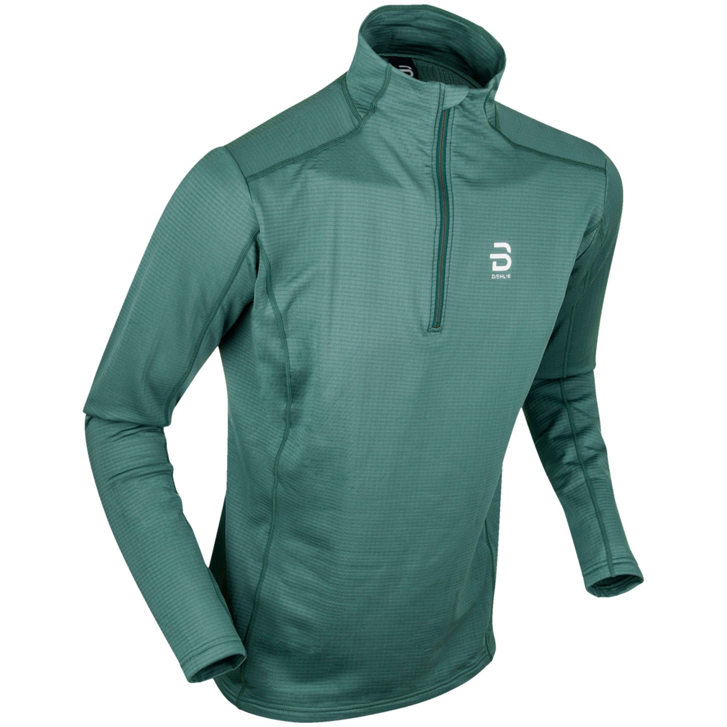 Daehlie Grid Mens Half Zip Midlayer - Skiis & Biikes