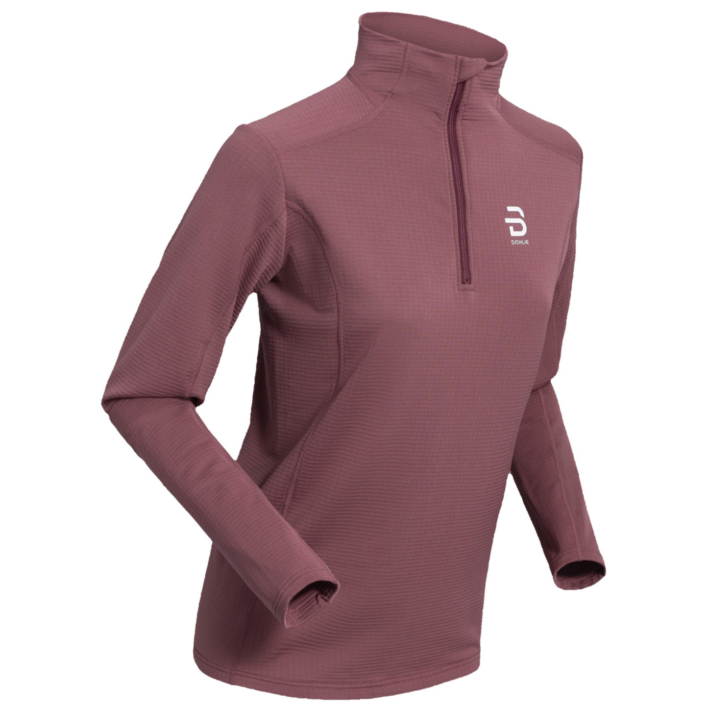 Daehlie Grid Womens Half Zip Midlayer - Skiis & Biikes