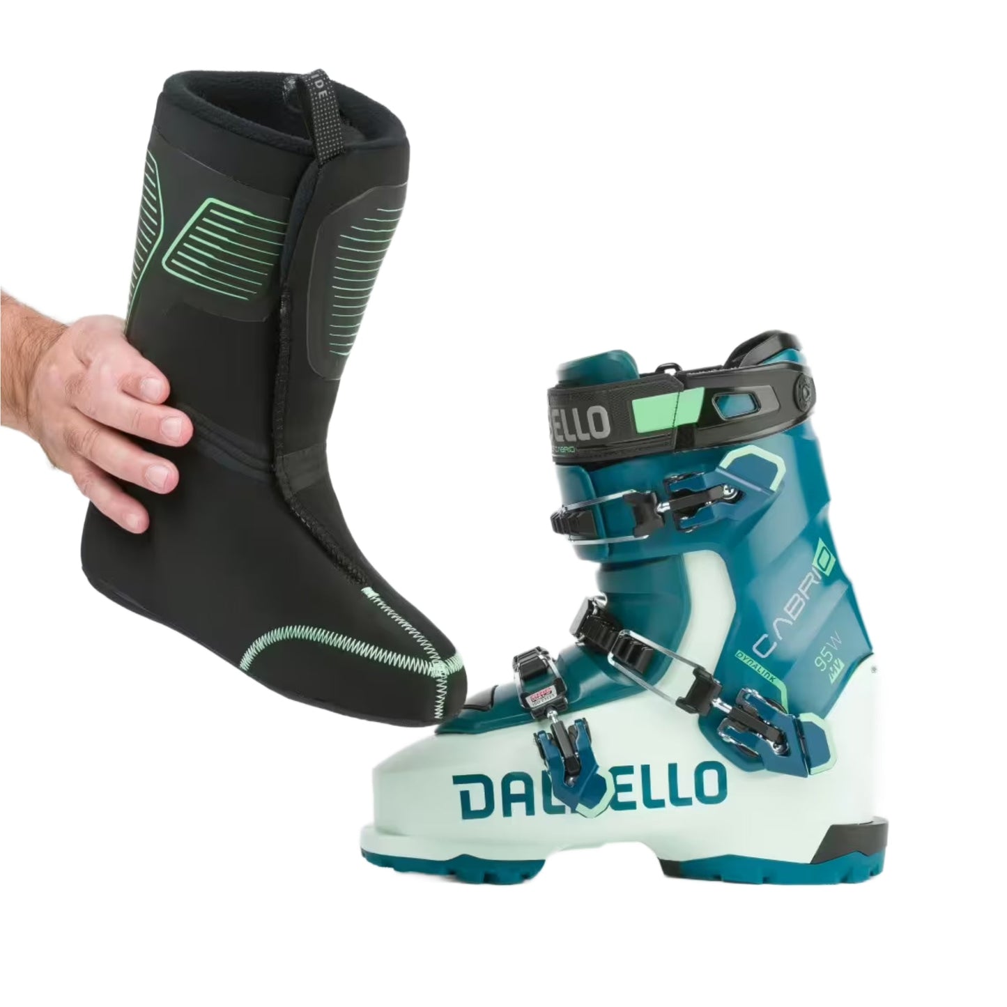 Dalbello Cabrio MV 95 3D Wrap GW Womens Ski Boot 2025 - Skiis & Biikes