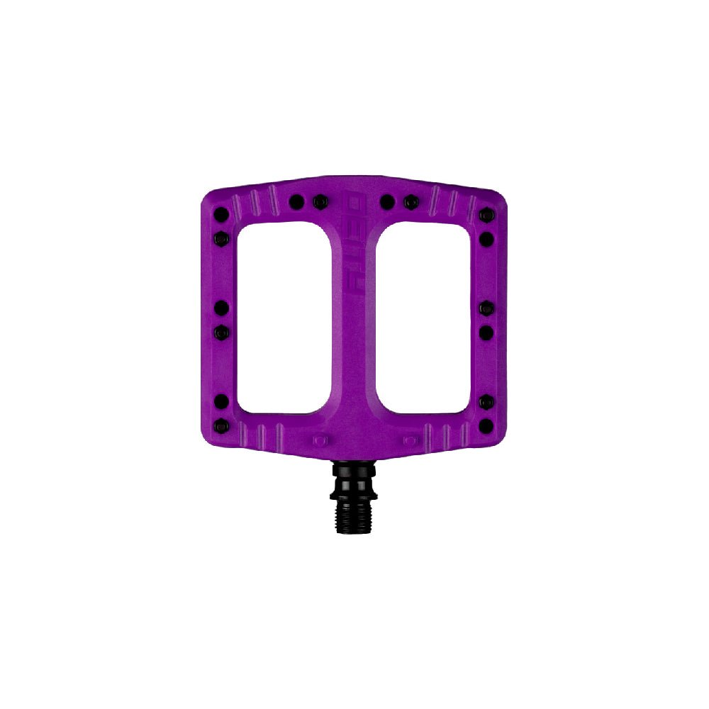 Deity Deftrap Platform Pedals Purple - Skiis & Biikes