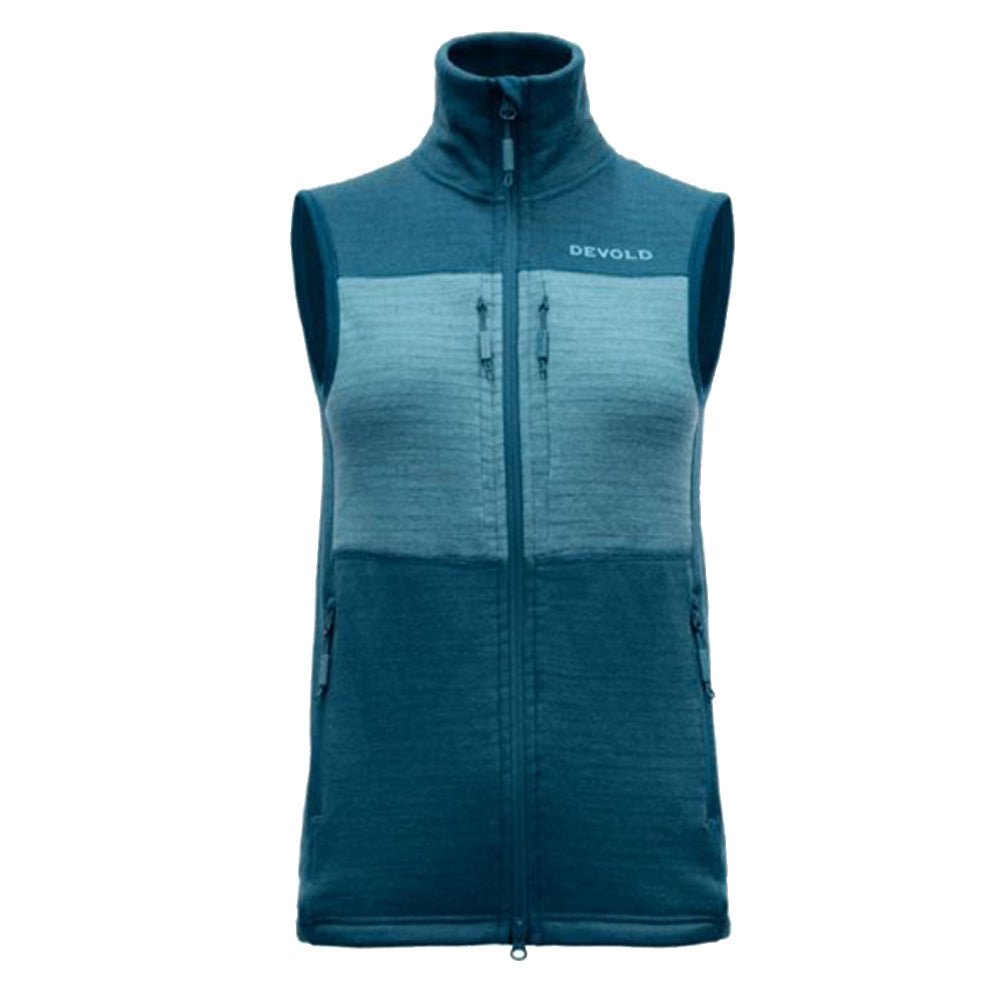 Devold Egga Grid Merino Womens Vest 2023 - Skiis & Biikes