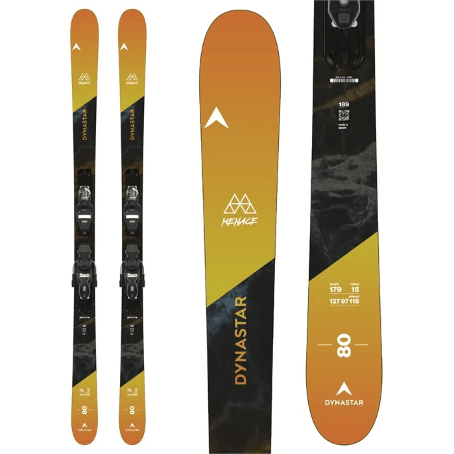 Dynastar Menace 80 Ski + XPress 10 GW Binding 2025 - Skiis & Biikes
