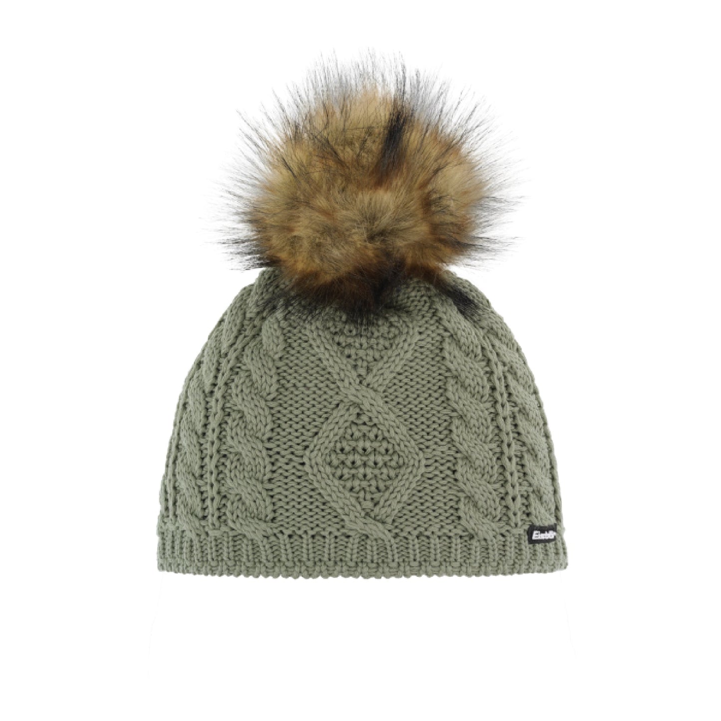 Eisbar Nelia Lux MU Womens Faux Fur Pom Beanie - Skiis & Biikes