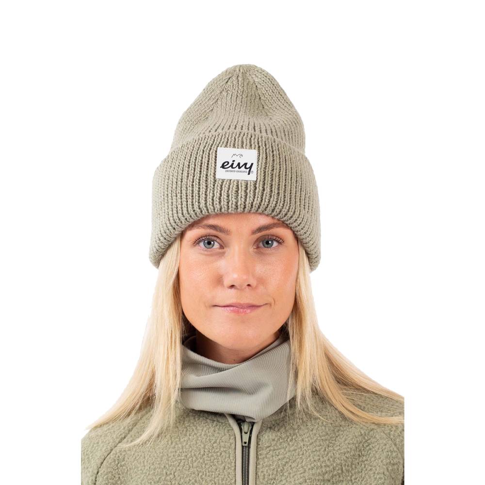 Eivy Easter Rib Wool Beanie - Skiis & Biikes
