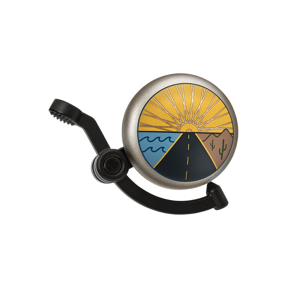 Electra Horizon Domed Linear Bike Bell - Skiis & Biikes