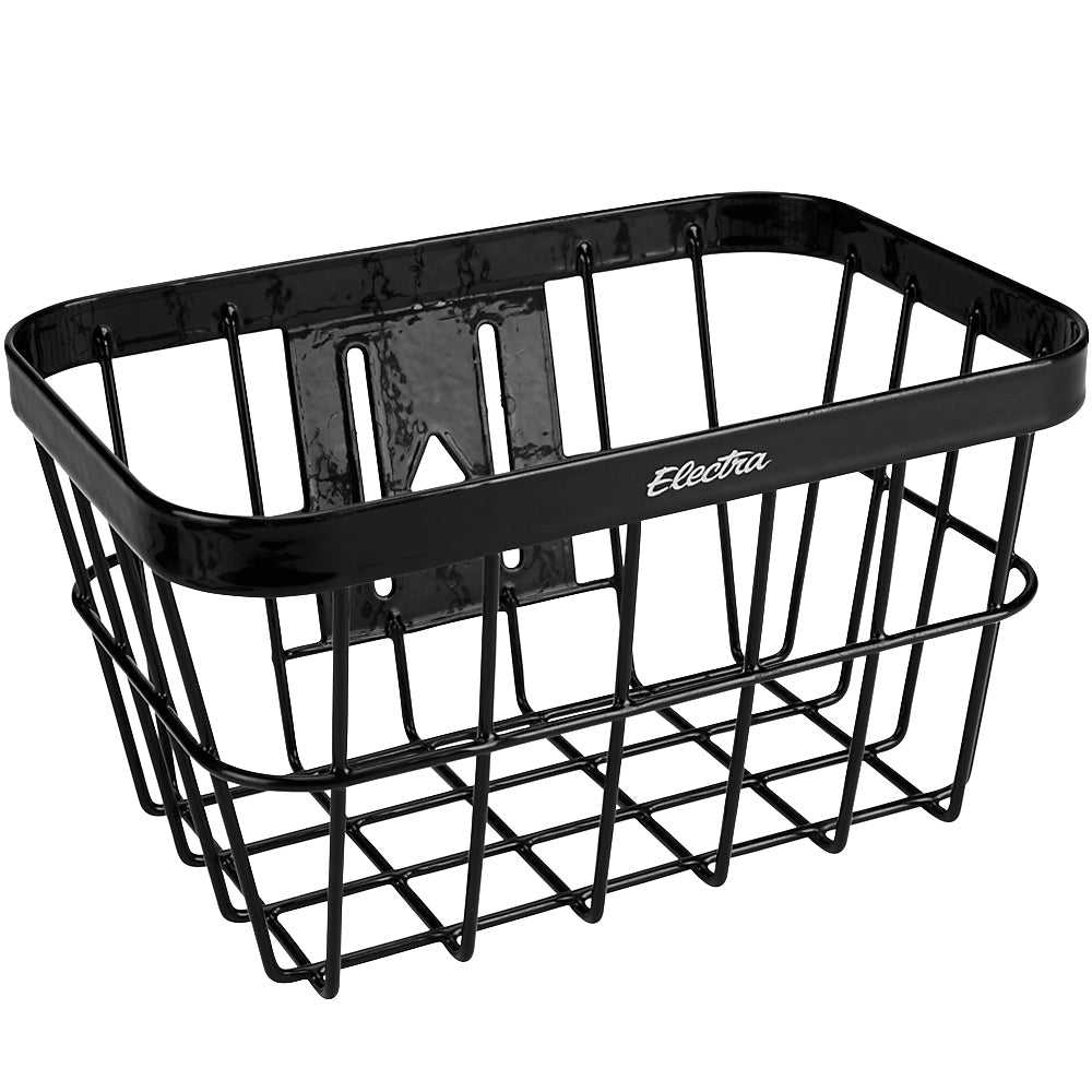 Electra Small Wired Front Basket Black - Skiis & Biikes