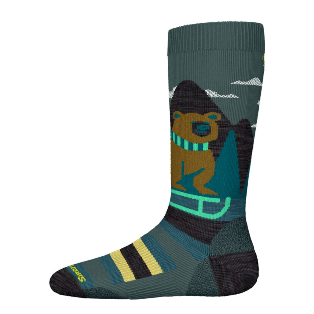 Smartwool Ski L. C. Sleigh Bear Kids OTC Sock