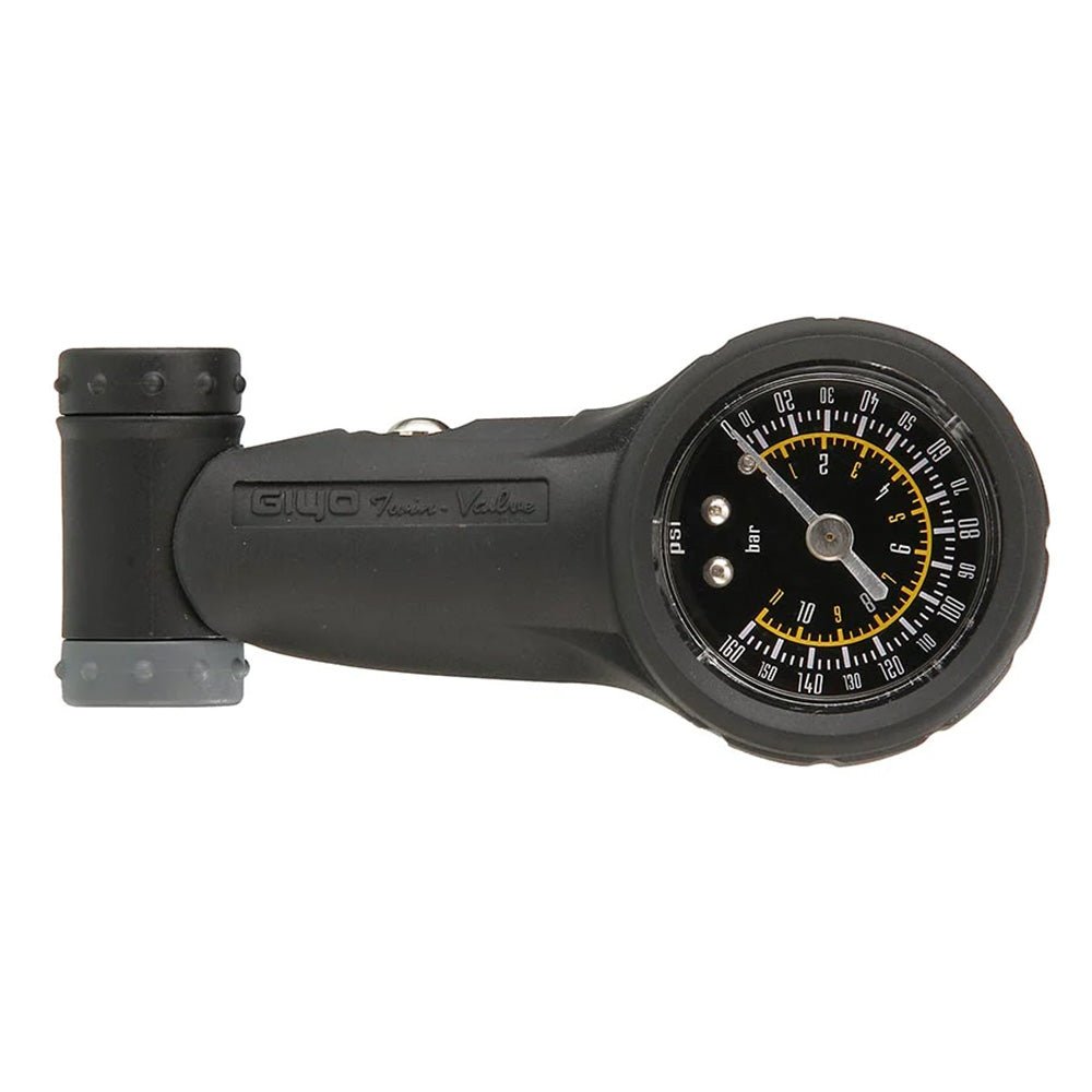 EVO, AirPress, Pressure Gauge, Presta, Schrader, 160psi max - Skiis & Biikes