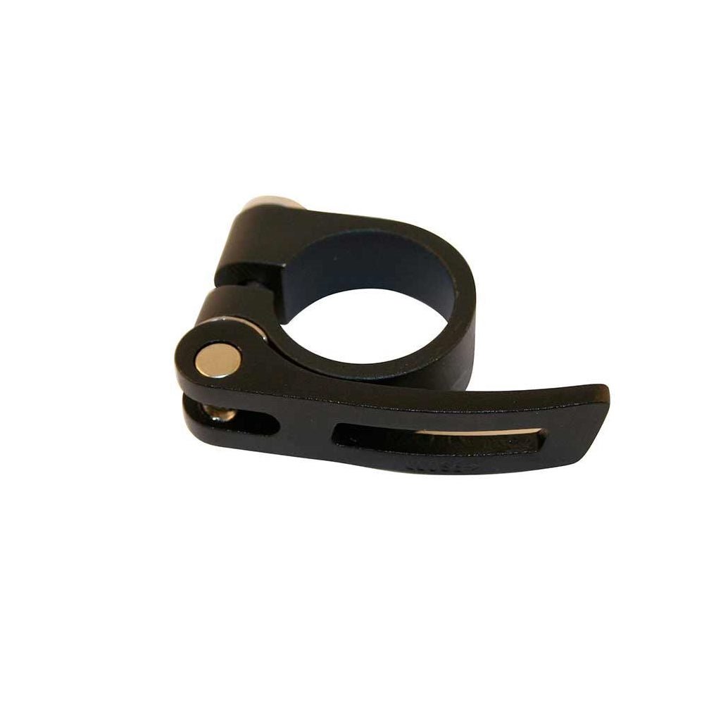 EVO, Seatpost clamp with quick release, 34.9mm, Black - Skiis & Biikes