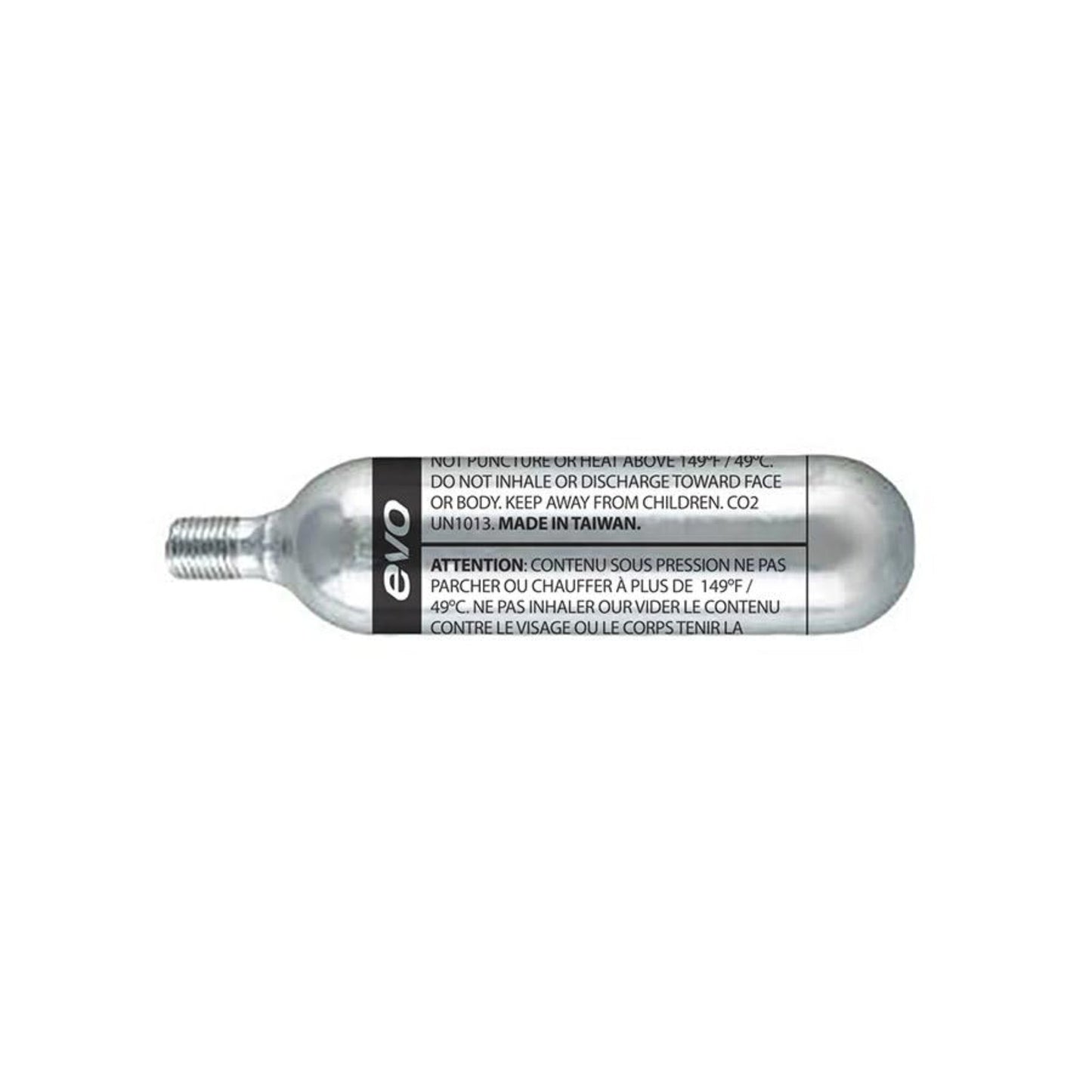 EVO Threaded CO2 Cartridge - Skiis & Biikes