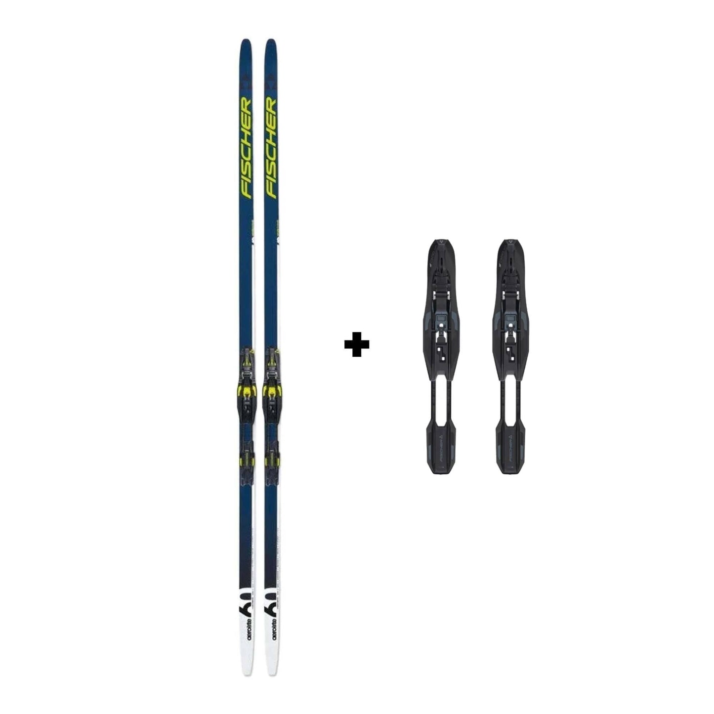 Fischer Aerolite Skate 60 IFP Nordic Skis and Race Skate IFP Nordic Binding - Skiis & Biikes