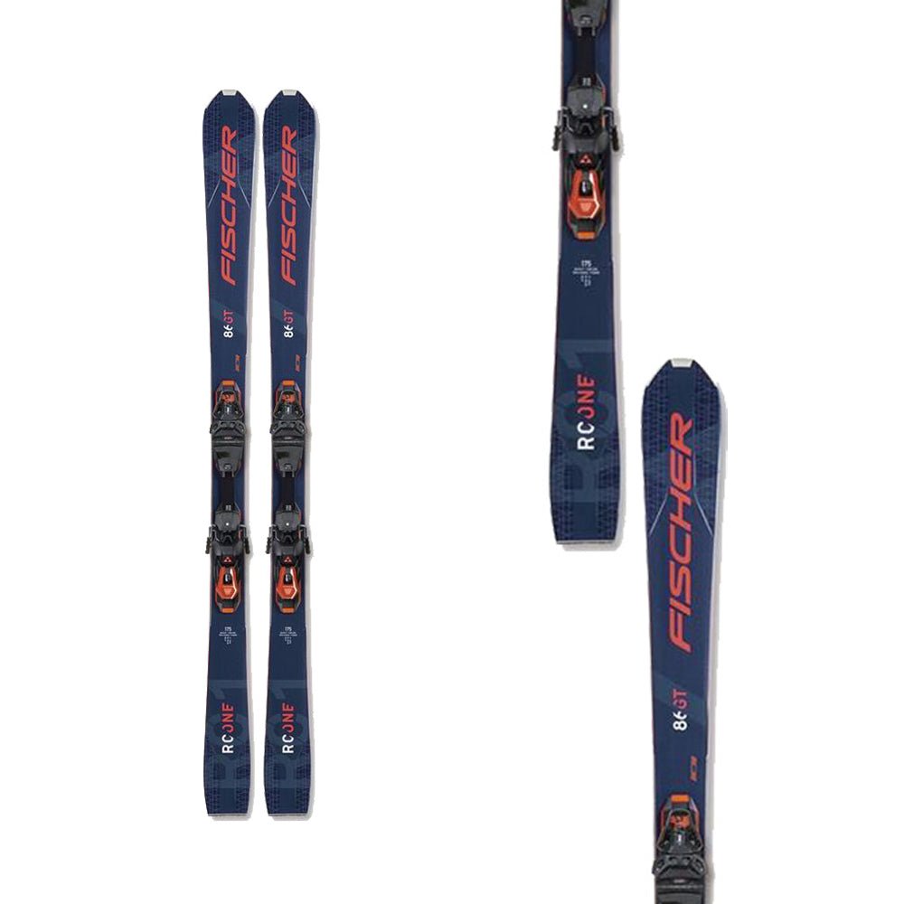 Fischer RC One 86 GT Multiflex Ski + RSW 12 GW Binding 2023 - Skiis & Biikes