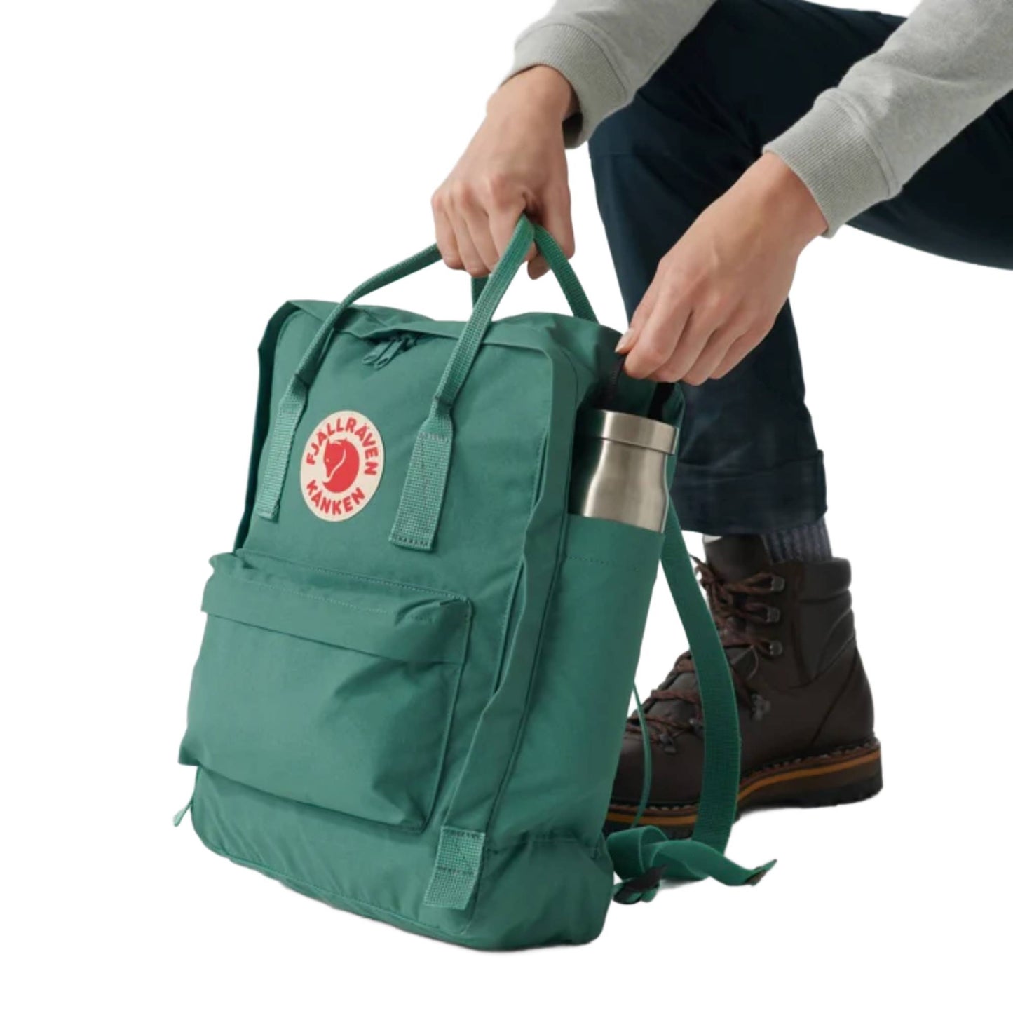 Fjallraven Kanken Backpack - Skiis & Biikes