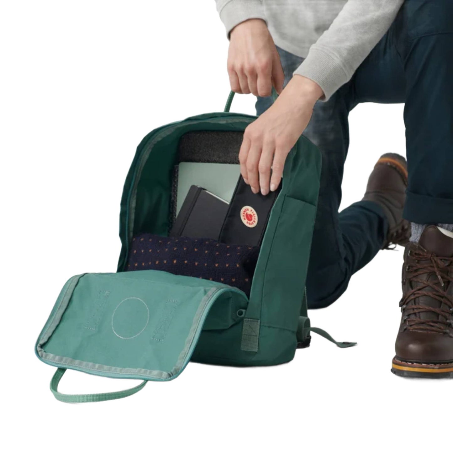 Fjallraven Kanken Backpack - Skiis & Biikes