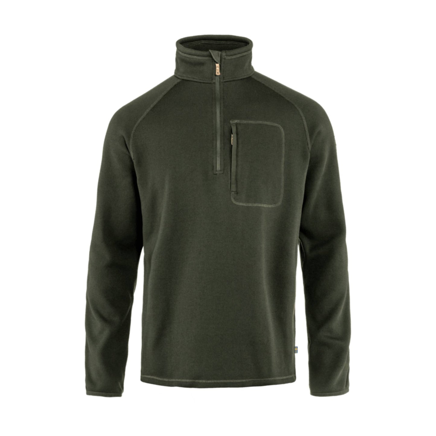 Fjallraven Ovik Mens Fleece Half Zip 2026 - Skiis & Biikes