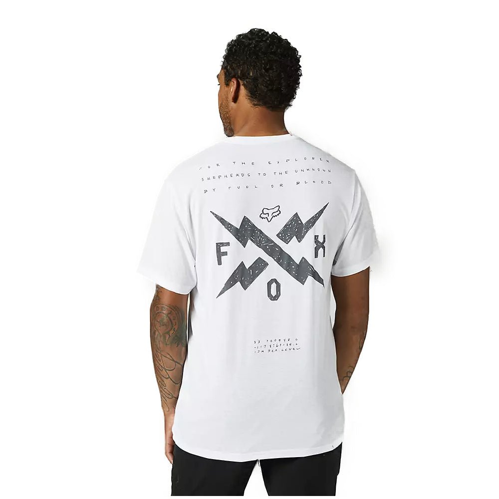 Fox Calibrated SS Tech Mens T-Shirt - Skiis & Biikes