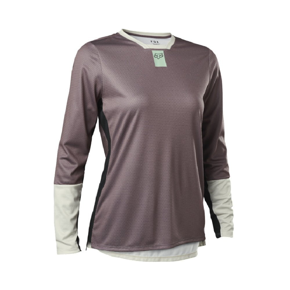 Fox Defend Long Sleeve Womens Jersey - Skiis & Biikes