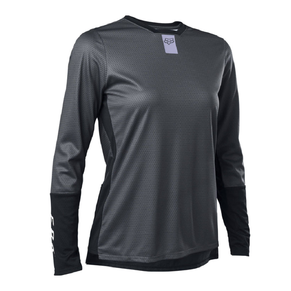 Fox Defend Long Sleeve Womens Jersey - Skiis & Biikes