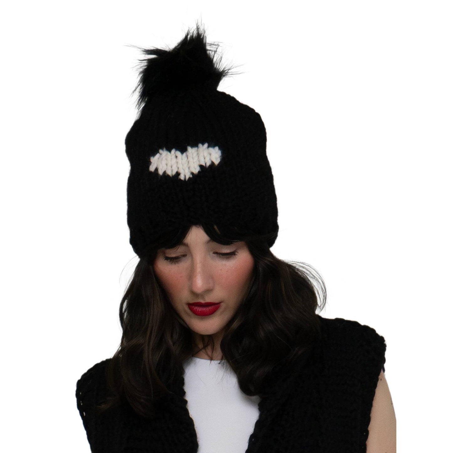 GOGO Heart Womens Toque - Skiis & Biikes