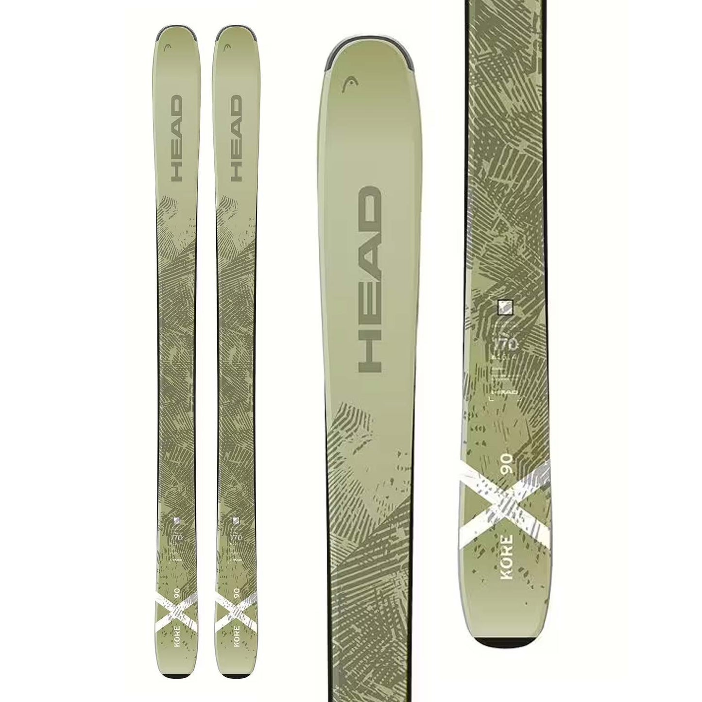 Head Kore X 90 Ski 2025 - Skiis & Biikes