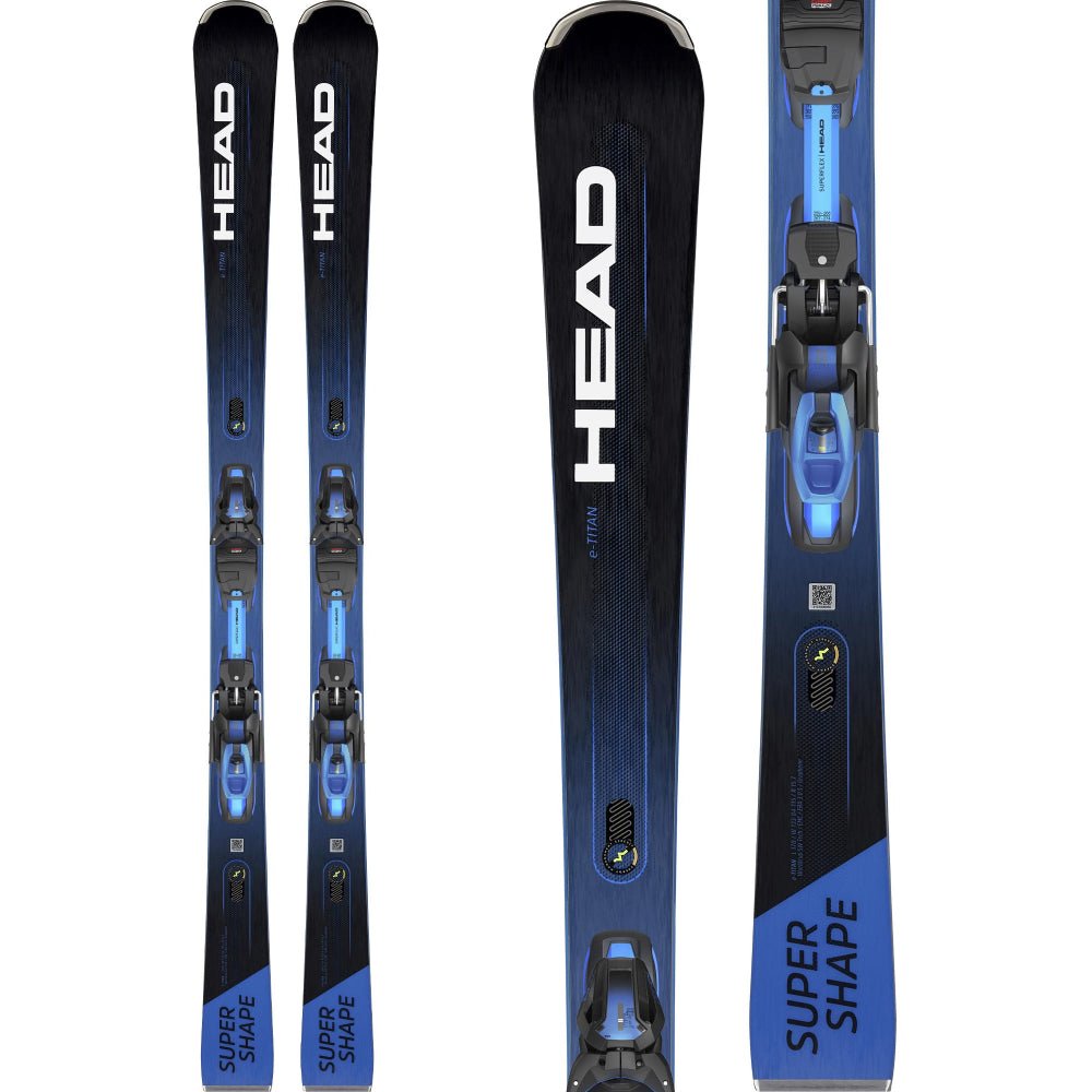 Head Supershape e - Titan SW Ski + PRD 12 GW Binding 2023 - Skiis & Biikes