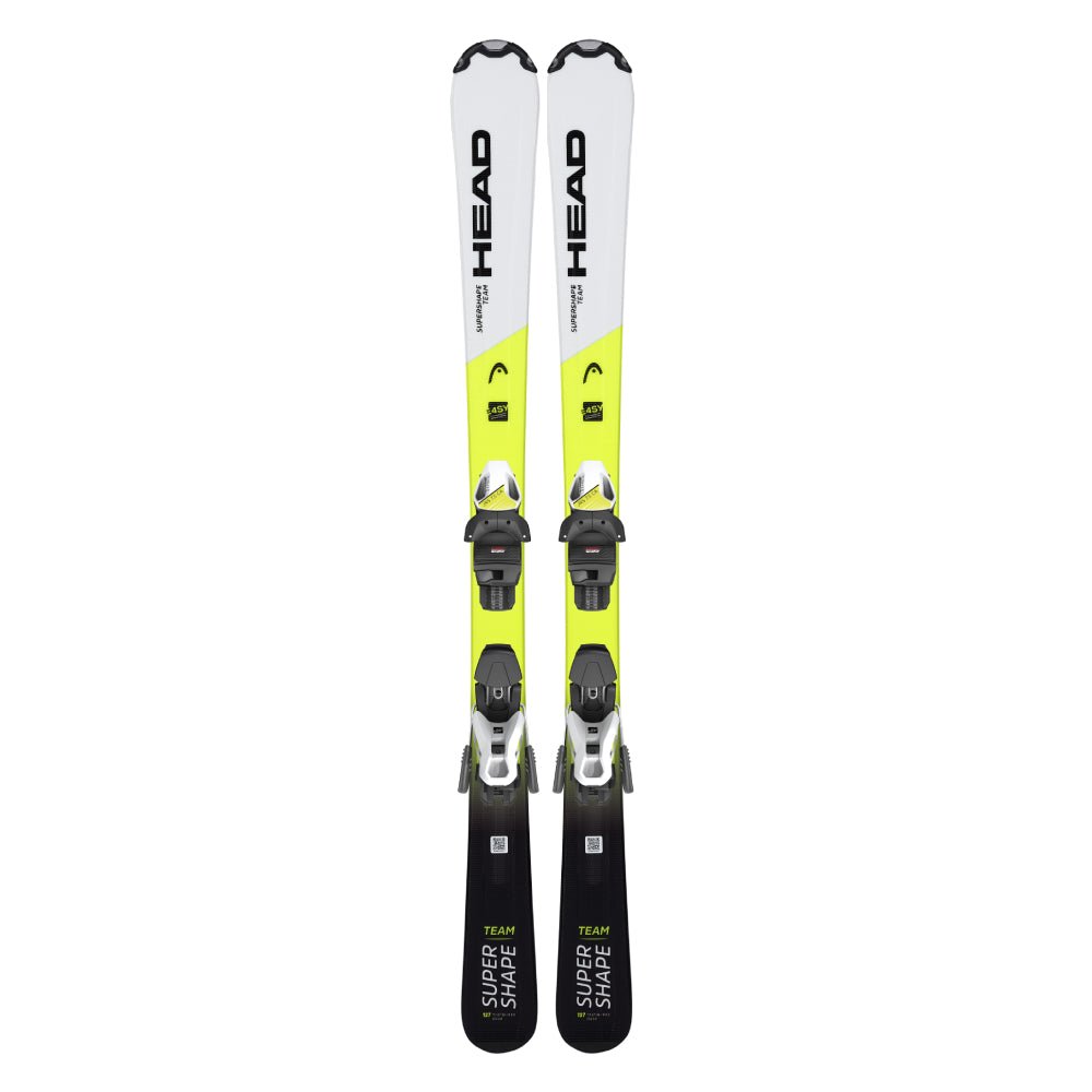 Head Supershape Team Easy Junior Ski 127 - 157 + JRS 7.5 GW Binding 2023 - Skiis & Biikes