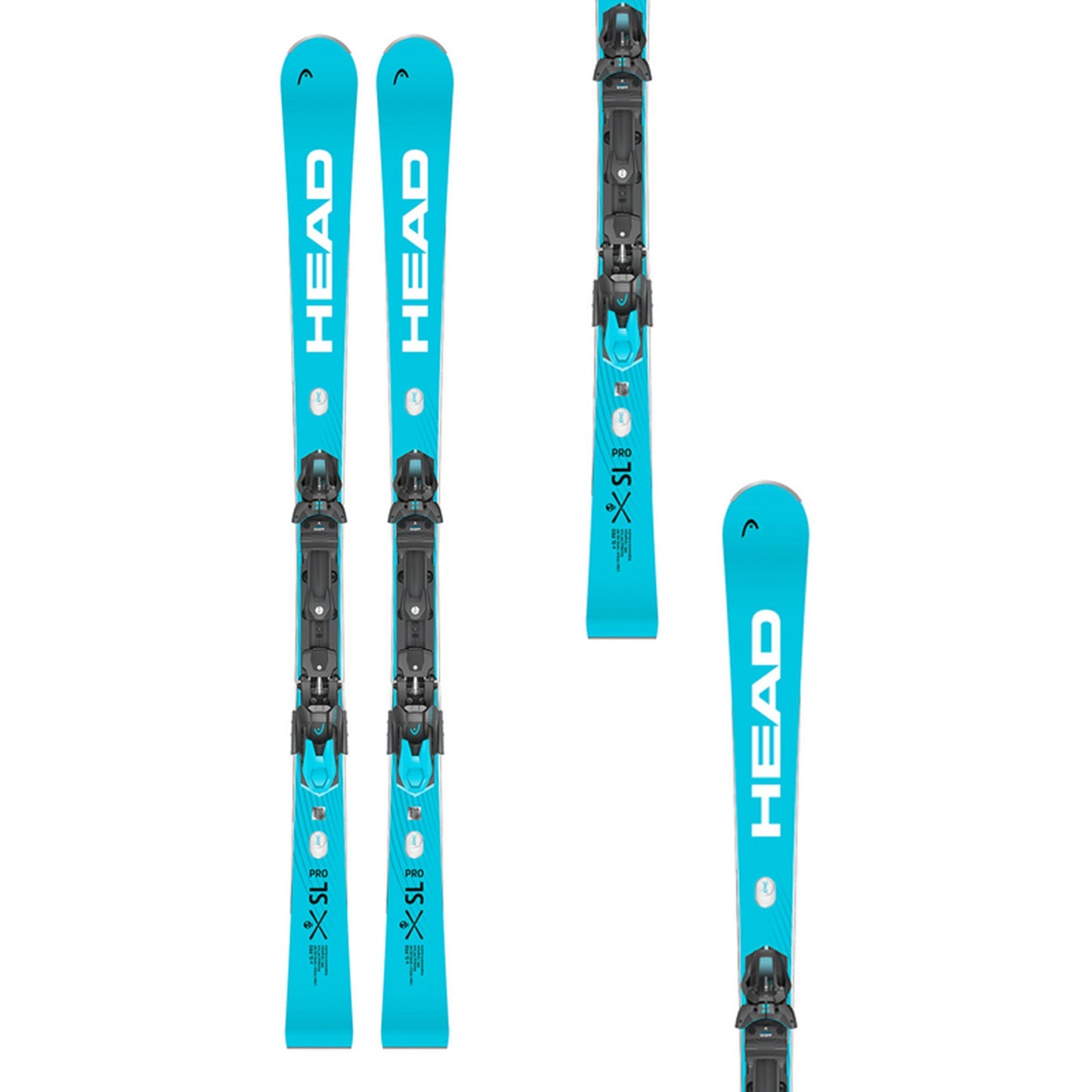 Head WC Rebels e - SL Pro RP WCR 14 Ski + Freeflex 14 GW Binding 2025 - Skiis & Biikes