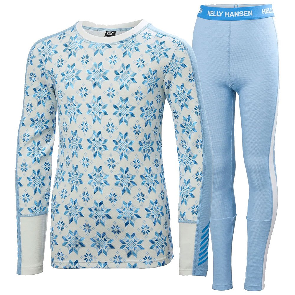 Helly Hansen Lifa Graphic Merino Junior Set 2024 - Skiis & Biikes