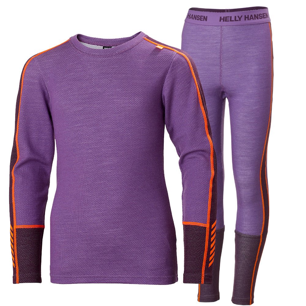 Helly Hansen Merino Midweight Junior Set 2023 - Skiis & Biikes