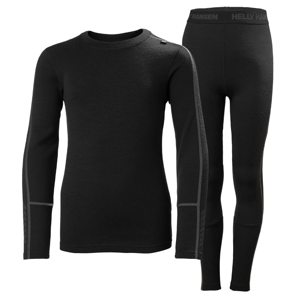 Helly Hansen Merino Midweight Junior Set 2023 - Skiis & Biikes