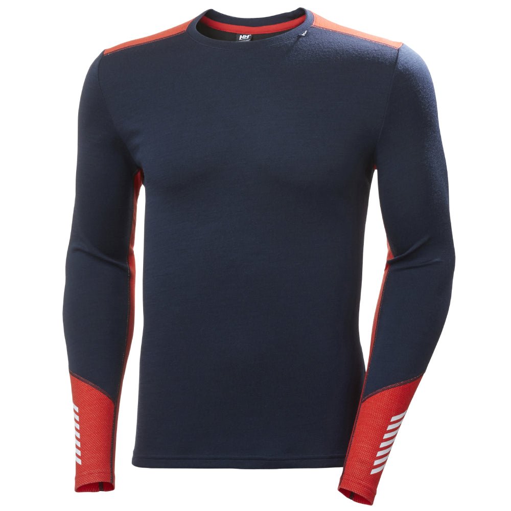 Helly Hansen Merino Midweight Mens Crew 2023 - Skiis & Biikes