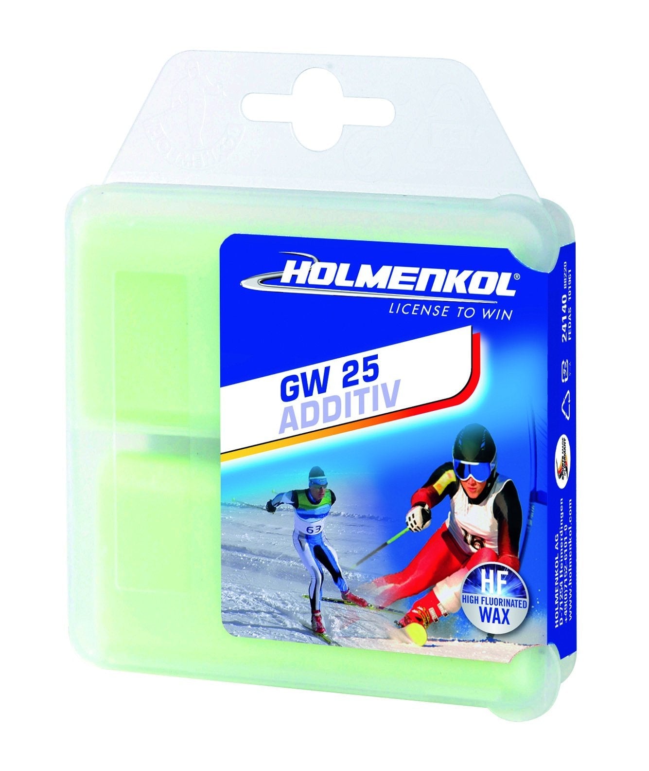 Holmenkol GW - 25 Additiv HF Wax - Skiis & Biikes